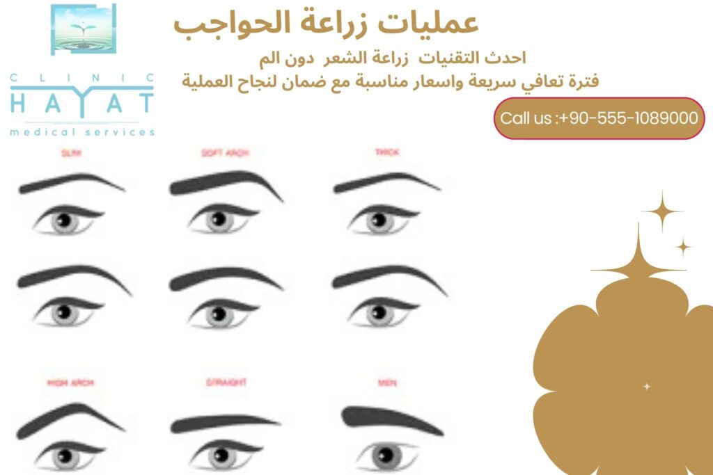 زراعة الحواجب في تركيا