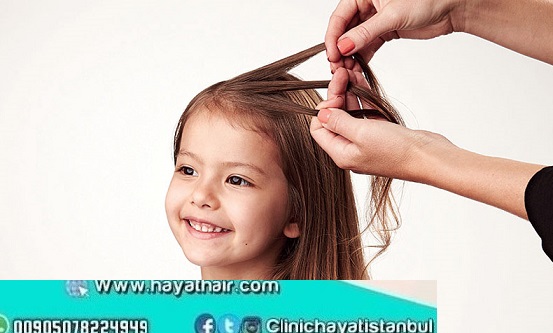 سبب تساقط الشعر عند الأطفال